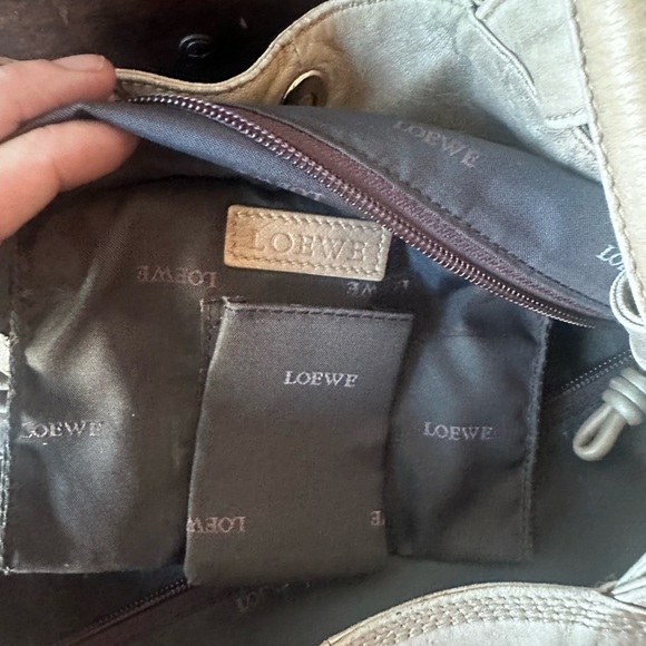 LOEWE Handbag Nappa Aire Leather Gold - Picture 9 of 16